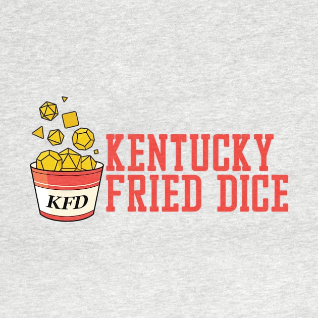 KFD Bucket with Red Text by KYFriedDice